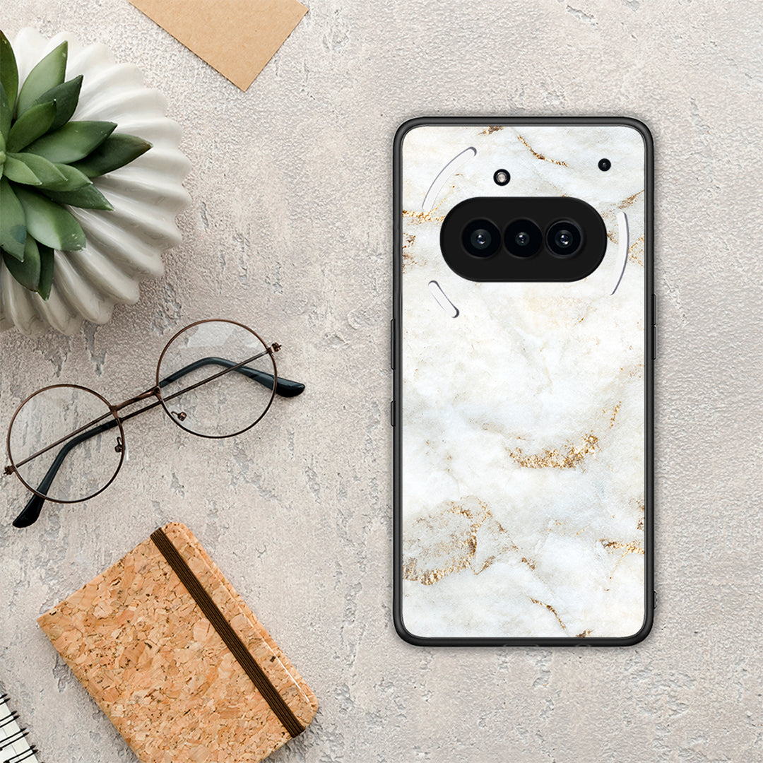 White Gold Marble - Nothing Phone 3a θήκη