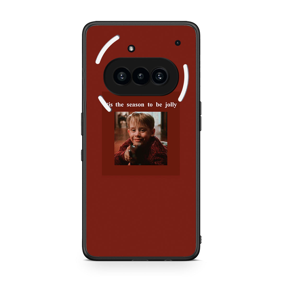 Nothing Phone 3a Xmas Ultimate Spirit θήκη από τη Smartfits με σχέδιο στο πίσω μέρος και μαύρο περίβλημα | Smartphone case with colorful back and black bezels by Smartfits