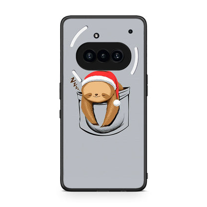 Nothing Phone 3a Xmas Zzzz θήκη από τη Smartfits με σχέδιο στο πίσω μέρος και μαύρο περίβλημα | Smartphone case with colorful back and black bezels by Smartfits
