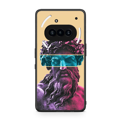 Nothing Phone 3a Zeus Art Θήκη Αγίου Βαλεντίνου από τη Smartfits με σχέδιο στο πίσω μέρος και μαύρο περίβλημα | Smartphone case with colorful back and black bezels by Smartfits