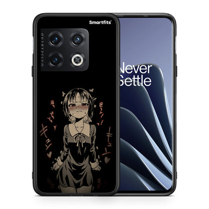 Θήκη OnePlus 10 Pro Anime Girl από τη Smartfits με σχέδιο στο πίσω μέρος και μαύρο περίβλημα | OnePlus 10 Pro Anime Girl case with colorful back and black bezels