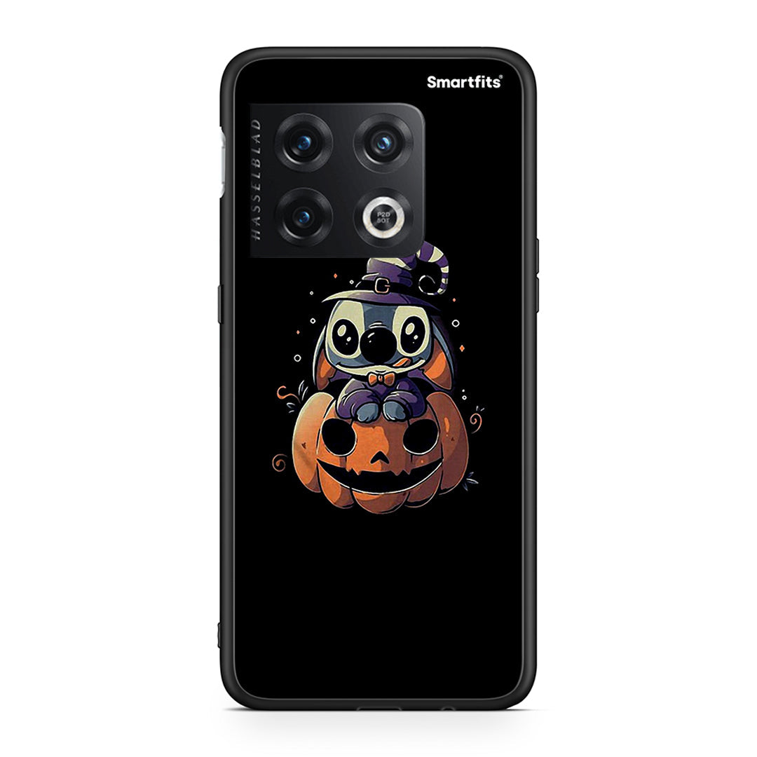 OnePlus 10 Pro Halloween Stitch θήκη από τη Smartfits με σχέδιο στο πίσω μέρος και μαύρο περίβλημα | Smartphone case with colorful back and black bezels by Smartfits