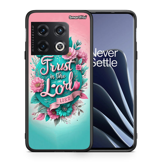 Θήκη OnePlus 10 Pro Lord Trust από τη Smartfits με σχέδιο στο πίσω μέρος και μαύρο περίβλημα | OnePlus 10 Pro Lord Trust case with colorful back and black bezels