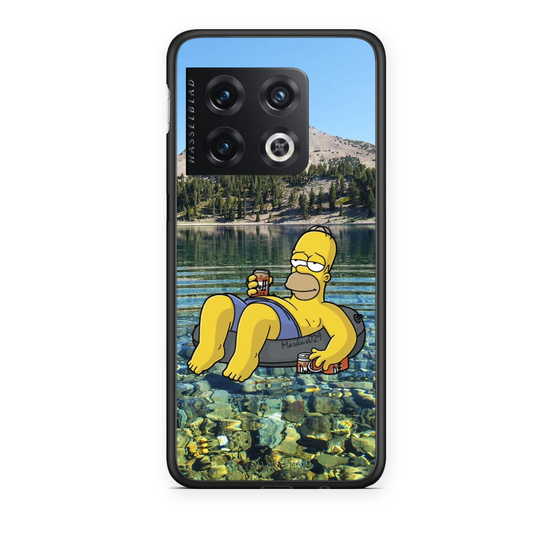 Θήκη OnePlus 10 Pro Summer Happiness από τη Smartfits με σχέδιο στο πίσω μέρος και μαύρο περίβλημα | OnePlus 10 Pro Summer Happiness case with colorful back and black bezels