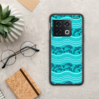 Thumbnail for Swimming Dolphins - OnePlus 10 Pro θήκη