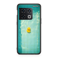 Thumbnail for OnePlus 10 Pro Yellow Duck θήκη από τη Smartfits με σχέδιο στο πίσω μέρος και μαύρο περίβλημα | Smartphone case with colorful back and black bezels by Smartfits