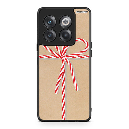 OnePlus 10T Christmas Gift θήκη από τη Smartfits με σχέδιο στο πίσω μέρος και μαύρο περίβλημα | Smartphone case with colorful back and black bezels by Smartfits