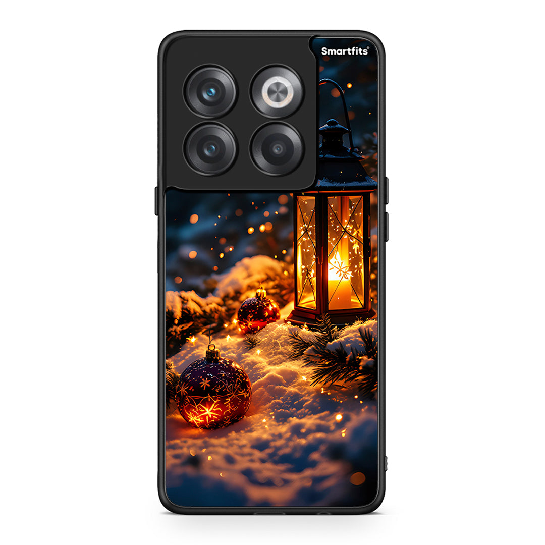 OnePlus 10T Christmas Ornaments θήκη από τη Smartfits με σχέδιο στο πίσω μέρος και μαύρο περίβλημα | Smartphone case with colorful back and black bezels by Smartfits