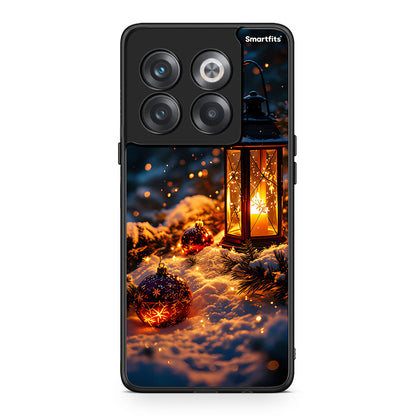OnePlus 10T Christmas Ornaments θήκη από τη Smartfits με σχέδιο στο πίσω μέρος και μαύρο περίβλημα | Smartphone case with colorful back and black bezels by Smartfits