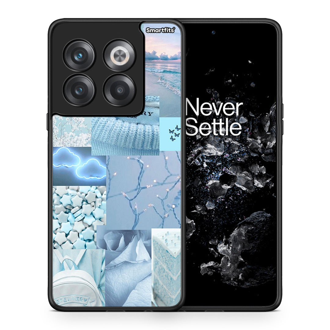 Θήκη OnePlus 10T Ciel Aesthetic Collage από τη Smartfits με σχέδιο στο πίσω μέρος και μαύρο περίβλημα | OnePlus 10T Ciel Aesthetic Collage case with colorful back and black bezels