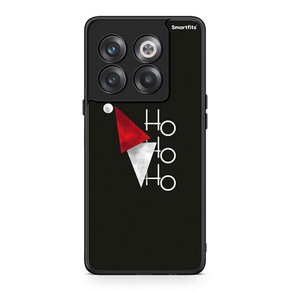 OnePlus 10T Minimal Christmas θήκη από τη Smartfits με σχέδιο στο πίσω μέρος και μαύρο περίβλημα | Smartphone case with colorful back and black bezels by Smartfits
