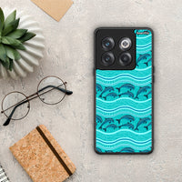 Thumbnail for Swimming Dolphins - OnePlus 10T θήκη