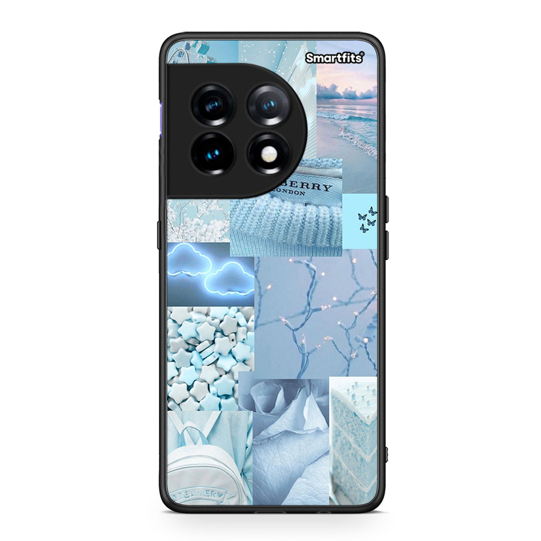 Θήκη OnePlus 11 5G Ciel Aesthetic Collage από τη Smartfits με σχέδιο στο πίσω μέρος και μαύρο περίβλημα | OnePlus 11 5G Ciel Aesthetic Collage Case with Colorful Back and Black Bezels