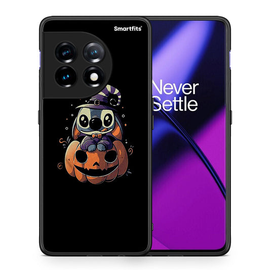 Θήκη OnePlus 11R / ACE 2 5G Halloween Stitch από τη Smartfits με σχέδιο στο πίσω μέρος και μαύρο περίβλημα | OnePlus 11R / ACE 2 5G Halloween Stitch Case with Colorful Back and Black Bezels