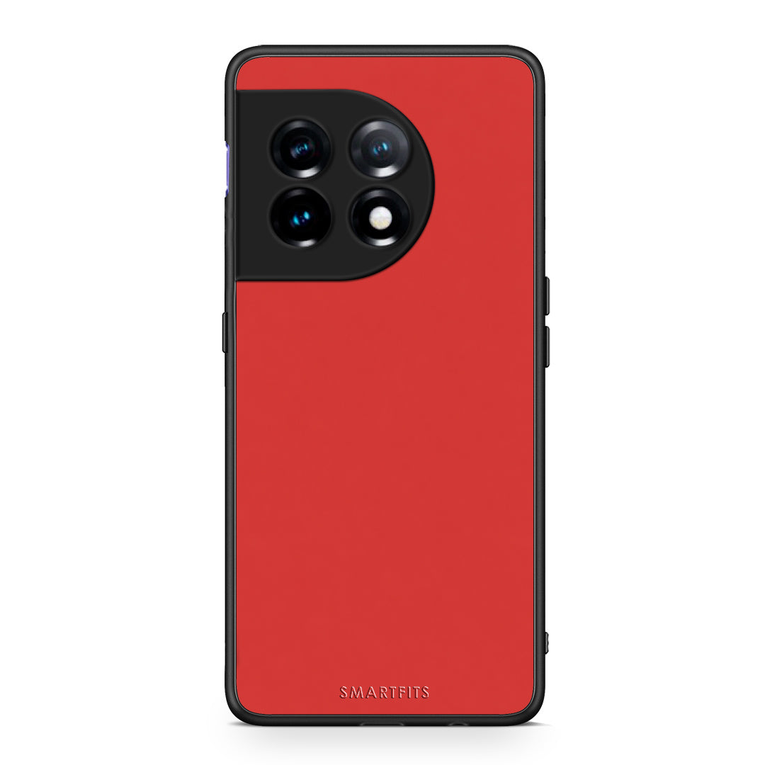 Θήκη OnePlus 11 5G Poppy Red από τη Smartfits με σχέδιο στο πίσω μέρος και μαύρο περίβλημα | OnePlus 11 5G Poppy Red case with colorful back and black bezels