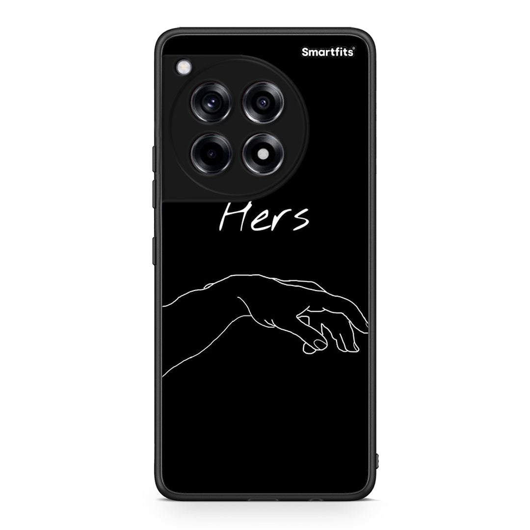 OnePlus 12 Aeshetic Love 1 Θήκη Αγίου Βαλεντίνου από τη Smartfits με σχέδιο στο πίσω μέρος και μαύρο περίβλημα | Smartphone case with colorful back and black bezels by Smartfits