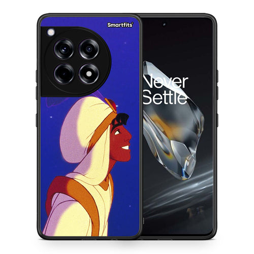 Θήκη OnePlus 12 Alladin And Jasmine Love 1 από τη Smartfits με σχέδιο στο πίσω μέρος και μαύρο περίβλημα | OnePlus 12 Alladin And Jasmine Love 1 case with colorful back and black bezels