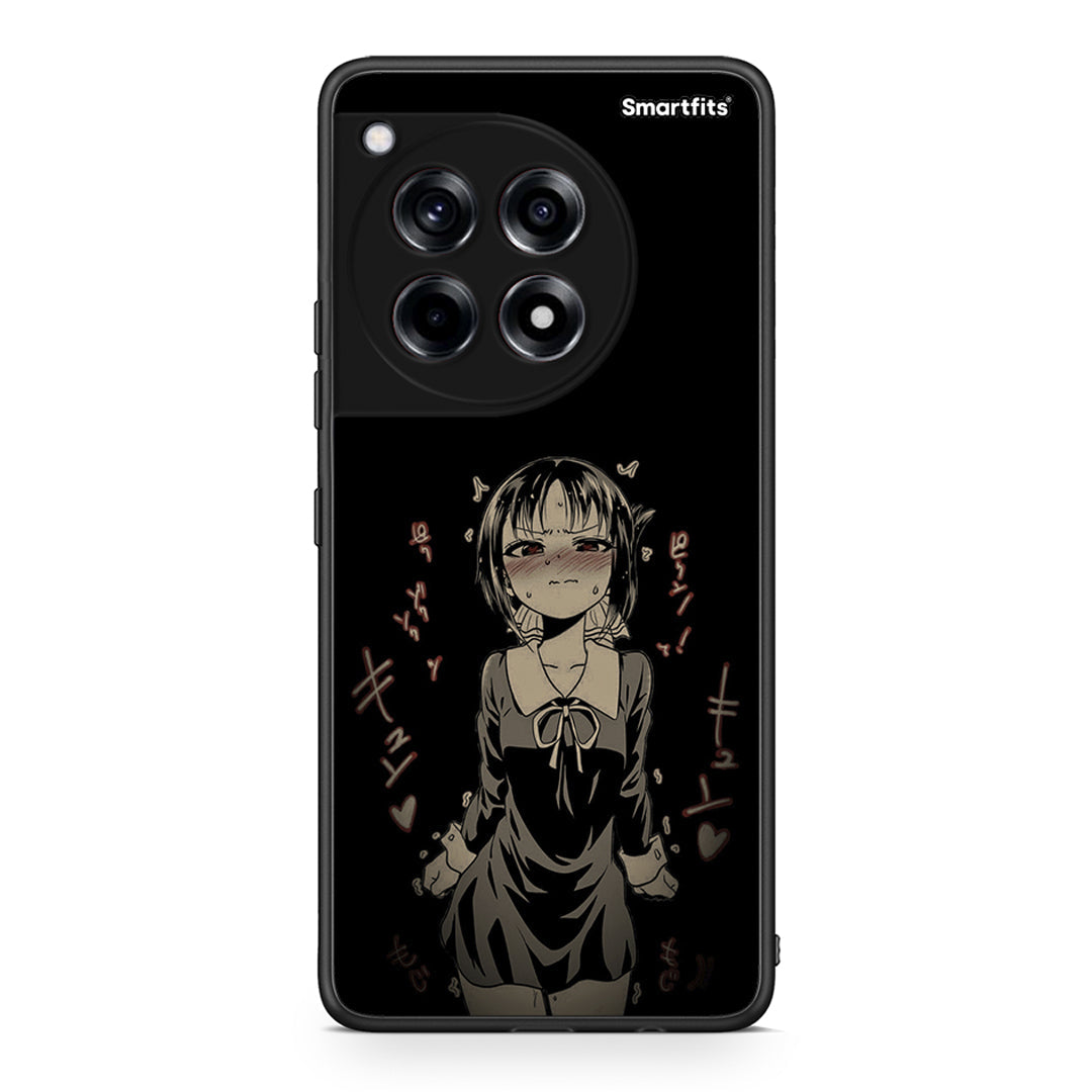OnePlus 12 Anime Girl θήκη από τη Smartfits με σχέδιο στο πίσω μέρος και μαύρο περίβλημα | Smartphone case with colorful back and black bezels by Smartfits