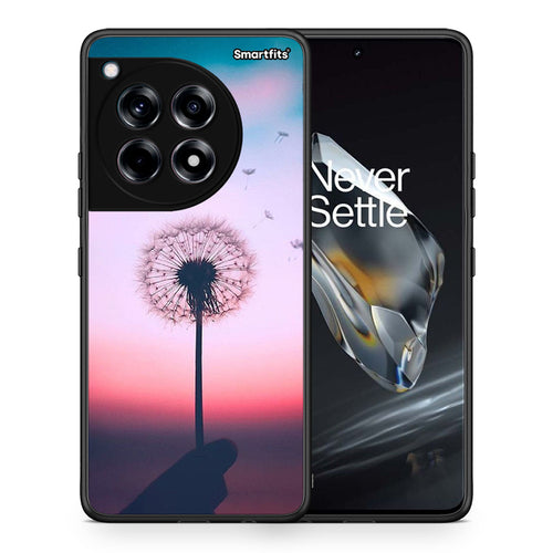 Θήκη OnePlus 12 Wish Boho από τη Smartfits με σχέδιο στο πίσω μέρος και μαύρο περίβλημα | OnePlus 12 Wish Boho case with colorful back and black bezels