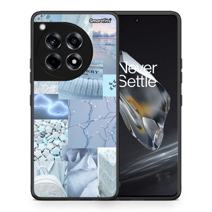 Θήκη OnePlus 12 Ciel Aesthetic Collage από τη Smartfits με σχέδιο στο πίσω μέρος και μαύρο περίβλημα | OnePlus 12 Ciel Aesthetic Collage case with colorful back and black bezels