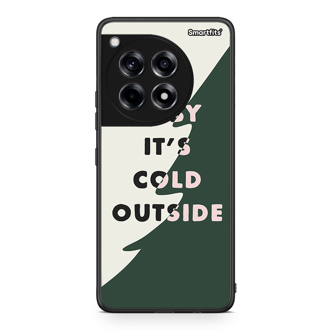 OnePlus 12 Cold Outside θήκη από τη Smartfits με σχέδιο στο πίσω μέρος και μαύρο περίβλημα | Smartphone case with colorful back and black bezels by Smartfits
