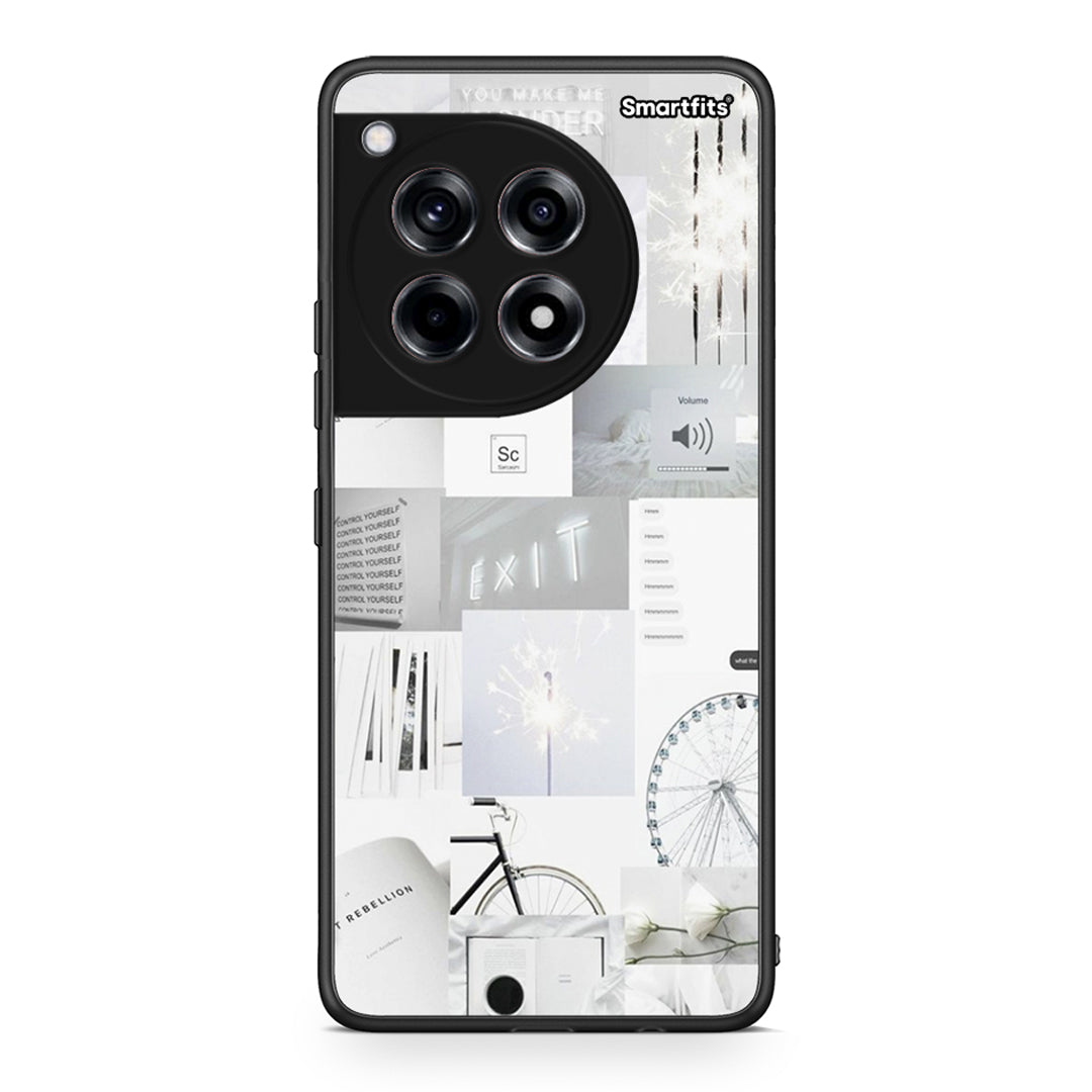 OnePlus 12 Collage Make Me Wonder Θήκη Αγίου Βαλεντίνου από τη Smartfits με σχέδιο στο πίσω μέρος και μαύρο περίβλημα | Smartphone case with colorful back and black bezels by Smartfits