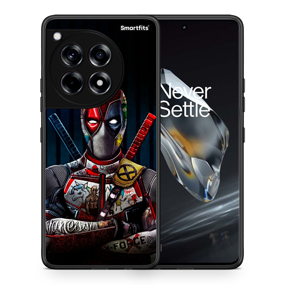 Θήκη OnePlus 12 Funny Guy από τη Smartfits με σχέδιο στο πίσω μέρος και μαύρο περίβλημα | OnePlus 12 Funny Guy case with colorful back and black bezels