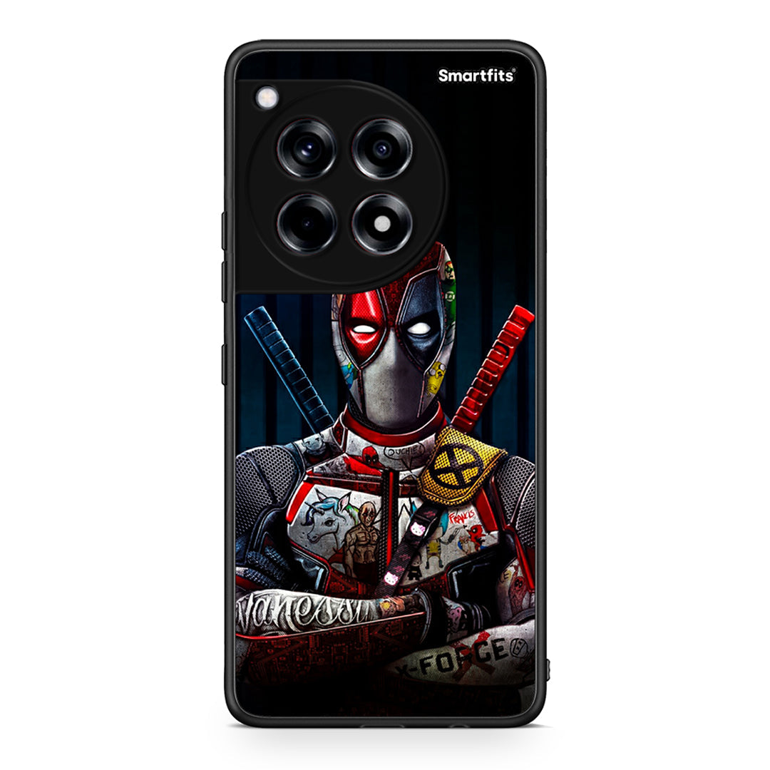 OnePlus 12 Funny Guy θήκη από τη Smartfits με σχέδιο στο πίσω μέρος και μαύρο περίβλημα | Smartphone case with colorful back and black bezels by Smartfits
