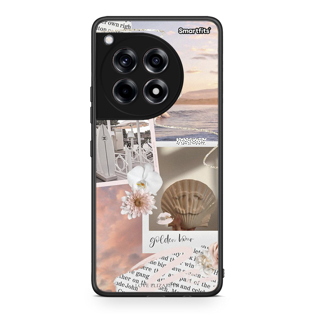 OnePlus 12 Golden Hour Θήκη Αγίου Βαλεντίνου από τη Smartfits με σχέδιο στο πίσω μέρος και μαύρο περίβλημα | Smartphone case with colorful back and black bezels by Smartfits