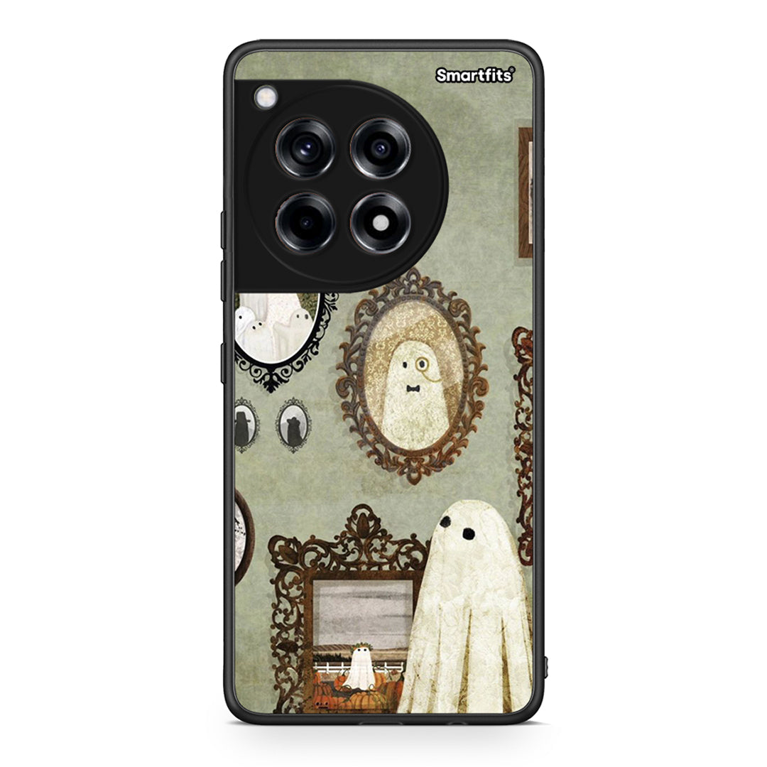 OnePlus 12 Halloween Ghost Season Θήκη από τη Smartfits με σχέδιο στο πίσω μέρος και μαύρο περίβλημα | Smartphone case with colorful back and black bezels by Smartfits