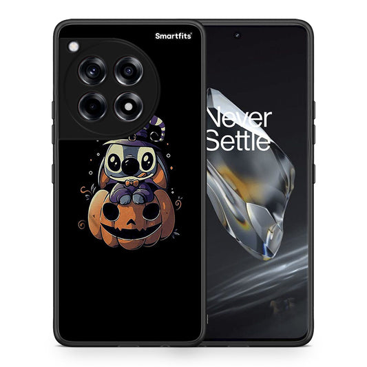 Θήκη OnePlus 12 Halloween Stitch από τη Smartfits με σχέδιο στο πίσω μέρος και μαύρο περίβλημα | OnePlus 12 Halloween Stitch case with colorful back and black bezels