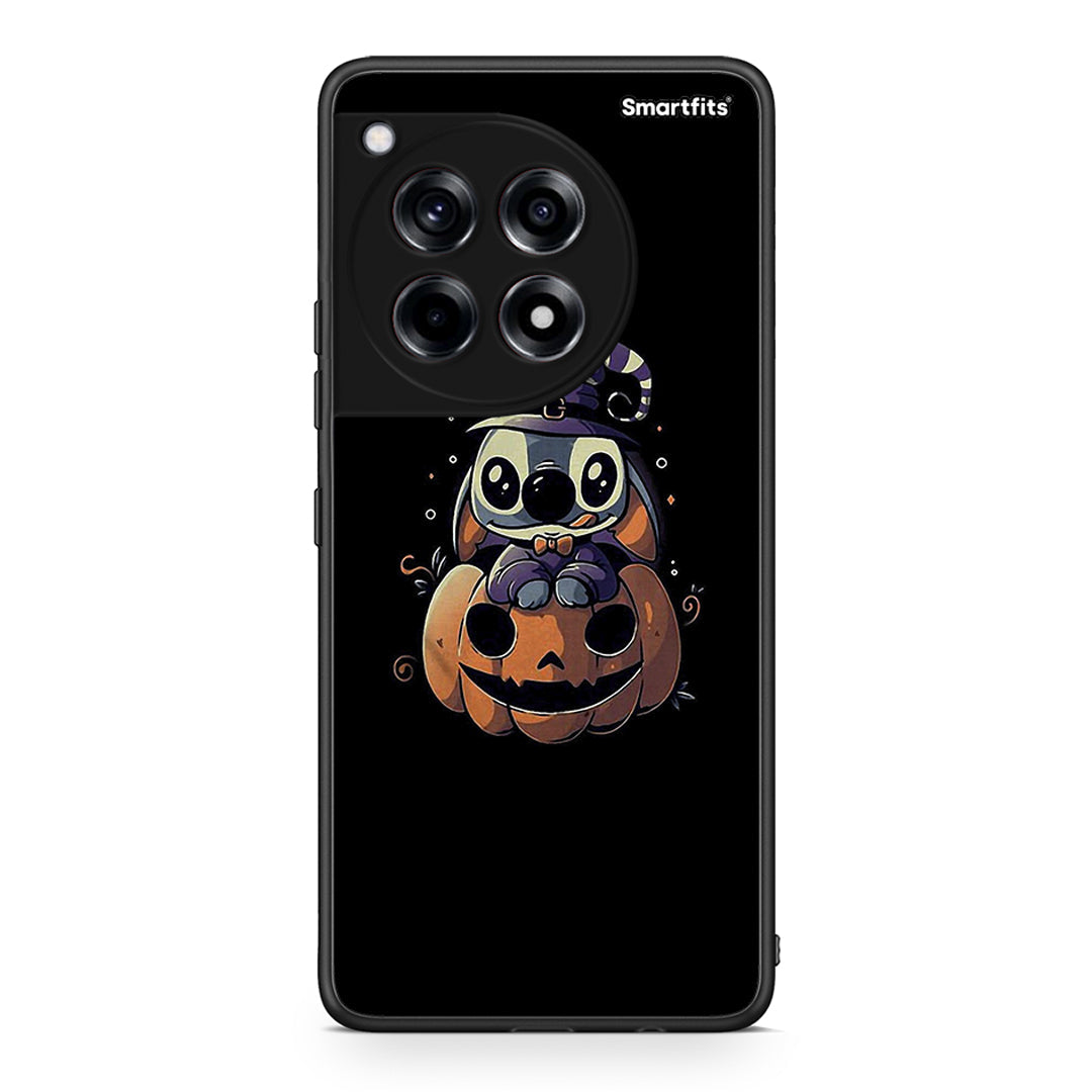 OnePlus 12 Halloween Stitch θήκη από τη Smartfits με σχέδιο στο πίσω μέρος και μαύρο περίβλημα | Smartphone case with colorful back and black bezels by Smartfits
