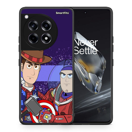 Θήκη OnePlus 12 Infinity Story από τη Smartfits με σχέδιο στο πίσω μέρος και μαύρο περίβλημα | OnePlus 12 Infinity Story case with colorful back and black bezels