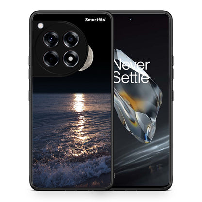 Θήκη OnePlus 12 Moon Landscape από τη Smartfits με σχέδιο στο πίσω μέρος και μαύρο περίβλημα | OnePlus 12 Moon Landscape case with colorful back and black bezels
