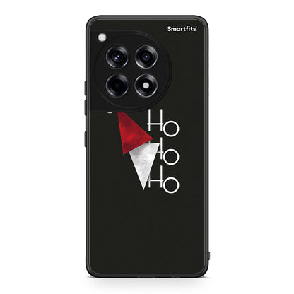 OnePlus 12 Minimal Christmas θήκη από τη Smartfits με σχέδιο στο πίσω μέρος και μαύρο περίβλημα | Smartphone case with colorful back and black bezels by Smartfits