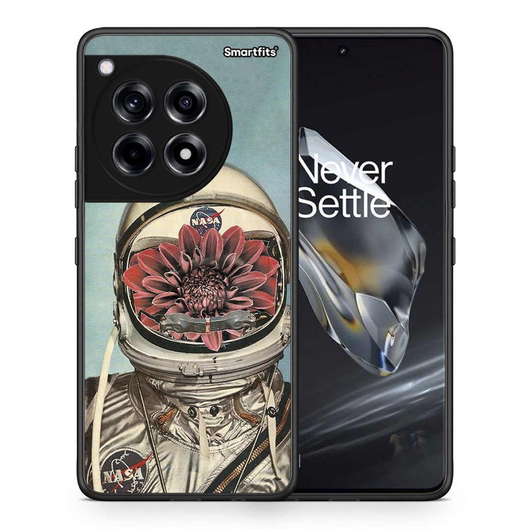 Θήκη OnePlus 12 Nasa Bloom από τη Smartfits με σχέδιο στο πίσω μέρος και μαύρο περίβλημα | OnePlus 12 Nasa Bloom case with colorful back and black bezels