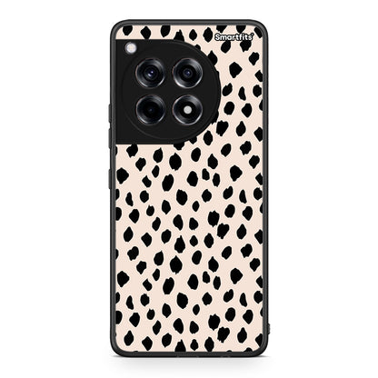 OnePlus 12 New Polka Dots θήκη από τη Smartfits με σχέδιο στο πίσω μέρος και μαύρο περίβλημα | Smartphone case with colorful back and black bezels by Smartfits