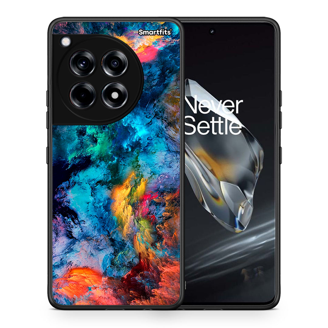 Θήκη OnePlus 12 Crayola Paint από τη Smartfits με σχέδιο στο πίσω μέρος και μαύρο περίβλημα | OnePlus 12 Crayola Paint case with colorful back and black bezels