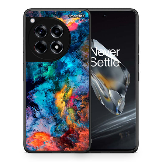 Θήκη OnePlus 12 Crayola Paint από τη Smartfits με σχέδιο στο πίσω μέρος και μαύρο περίβλημα | OnePlus 12 Crayola Paint case with colorful back and black bezels