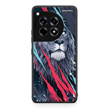 4 - OnePlus 12 Lion Designer PopArt case, cover, bumper