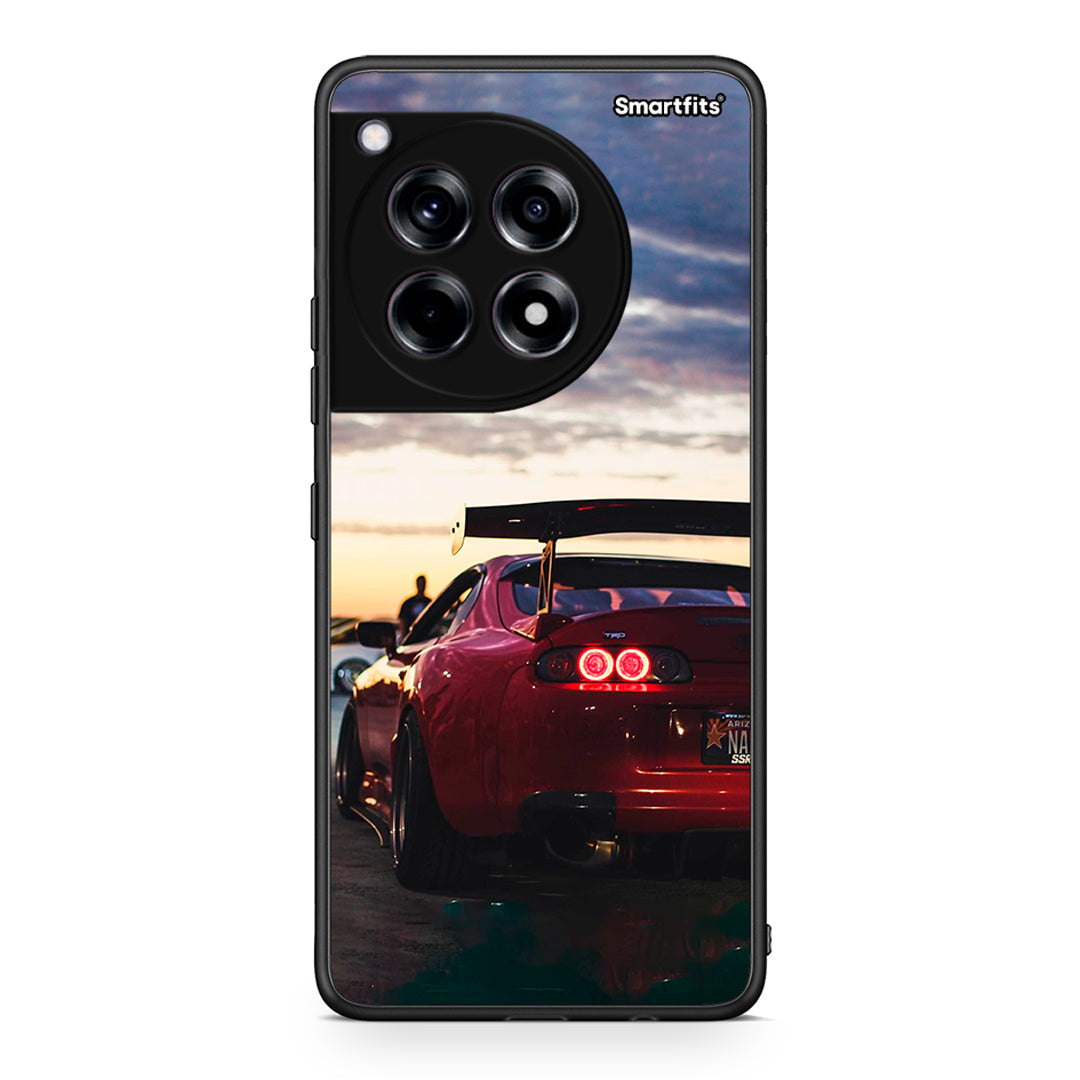 OnePlus 12 Racing Supra θήκη από τη Smartfits με σχέδιο στο πίσω μέρος και μαύρο περίβλημα | Smartphone case with colorful back and black bezels by Smartfits