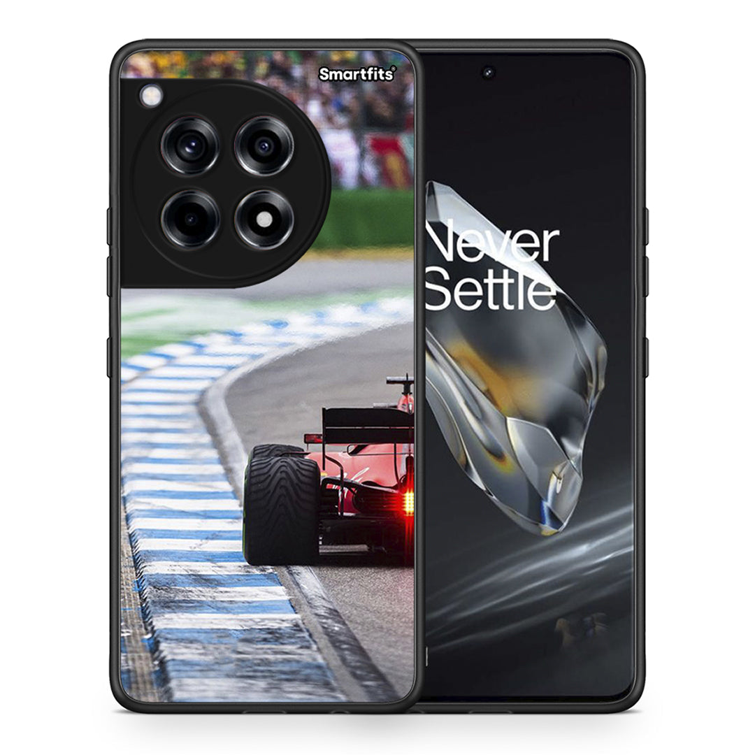 Θήκη OnePlus 12 Racing Vibes από τη Smartfits με σχέδιο στο πίσω μέρος και μαύρο περίβλημα | OnePlus 12 Racing Vibes case with colorful back and black bezels