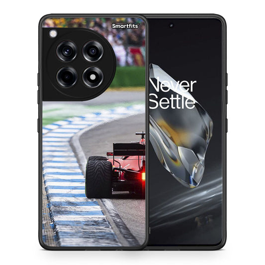Θήκη OnePlus 12 Racing Vibes από τη Smartfits με σχέδιο στο πίσω μέρος και μαύρο περίβλημα | OnePlus 12 Racing Vibes case with colorful back and black bezels