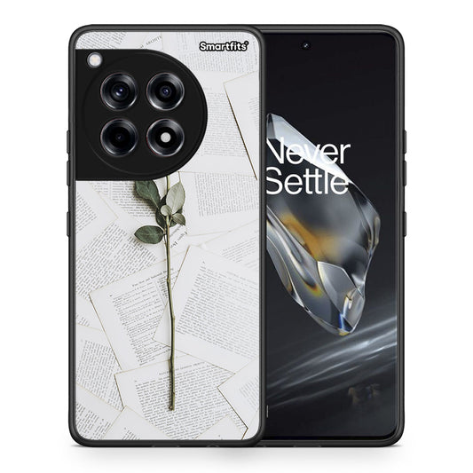 Θήκη OnePlus 12 Red Rose από τη Smartfits με σχέδιο στο πίσω μέρος και μαύρο περίβλημα | OnePlus 12 Red Rose case with colorful back and black bezels