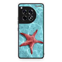 Thumbnail for OnePlus 12 Red Starfish Θήκη από τη Smartfits με σχέδιο στο πίσω μέρος και μαύρο περίβλημα | Smartphone case with colorful back and black bezels by Smartfits