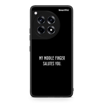 OnePlus 12 Salute θήκη από τη Smartfits με σχέδιο στο πίσω μέρος και μαύρο περίβλημα | Smartphone case with colorful back and black bezels by Smartfits