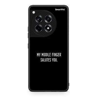 Thumbnail for OnePlus 12 Salute θήκη από τη Smartfits με σχέδιο στο πίσω μέρος και μαύρο περίβλημα | Smartphone case with colorful back and black bezels by Smartfits