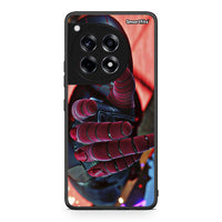 Thumbnail for OnePlus 12 Spider Hand Θήκη από τη Smartfits με σχέδιο στο πίσω μέρος και μαύρο περίβλημα | Smartphone case with colorful back and black bezels by Smartfits