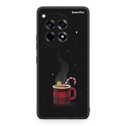 OnePlus 12 Xmas Bathing θήκη από τη Smartfits με σχέδιο στο πίσω μέρος και μαύρο περίβλημα | Smartphone case with colorful back and black bezels by Smartfits