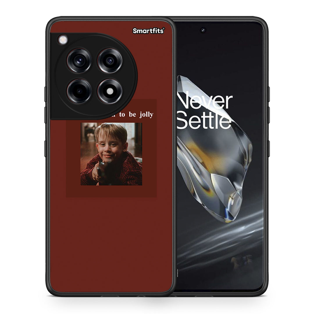 Θήκη OnePlus 12 Xmas Ultimate Spirit από τη Smartfits με σχέδιο στο πίσω μέρος και μαύρο περίβλημα | OnePlus 12 Xmas Ultimate Spirit case with colorful back and black bezels